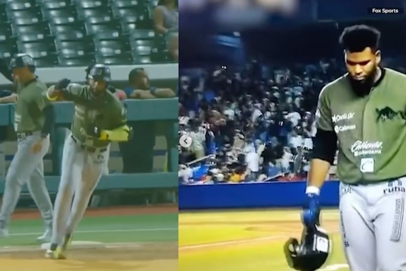Porrista queda inconsciente tras ser golpeada por un bate en juego de los Sultanes