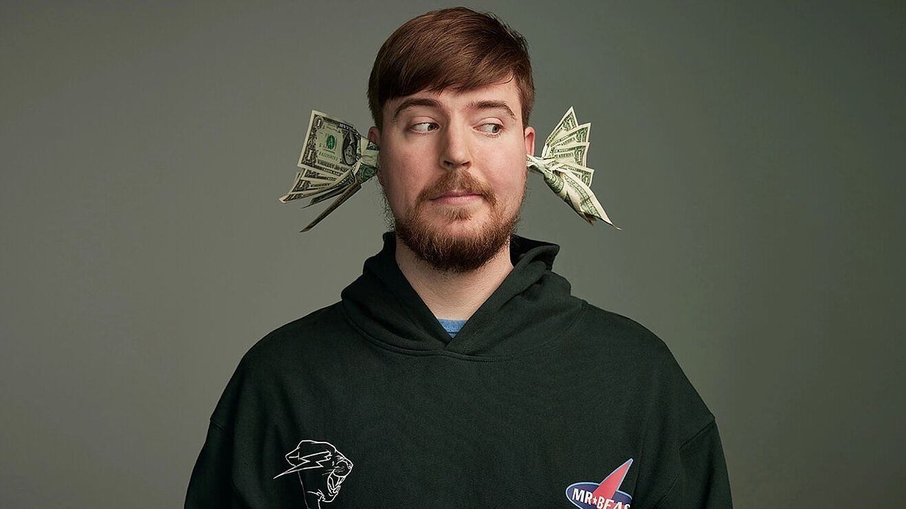 MrBeast es un éxito en las redes sociales.