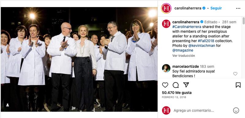 Secretos de Carolina Herrera