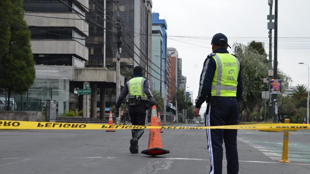 Vías cerradas en Quito por la Warmi Runner