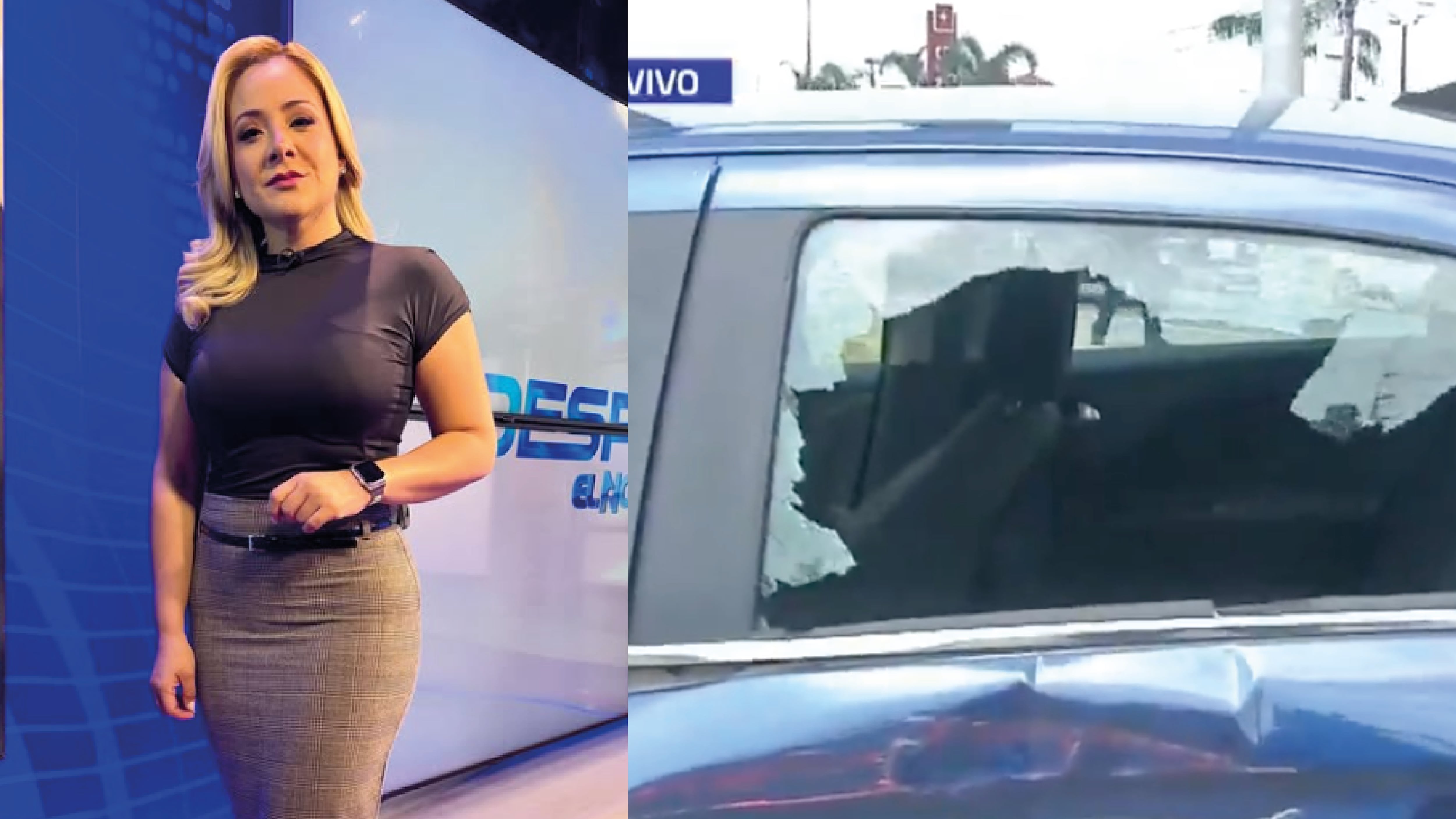 Cynthia Naveda, reportera de TC, relata accidente cuando se dirigía a una cobertura