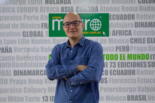 ‘Hugo Lombardi’ de ‘Yo soy Betty, la fea’ llegó a Quito para el Festival Internacional del Humor