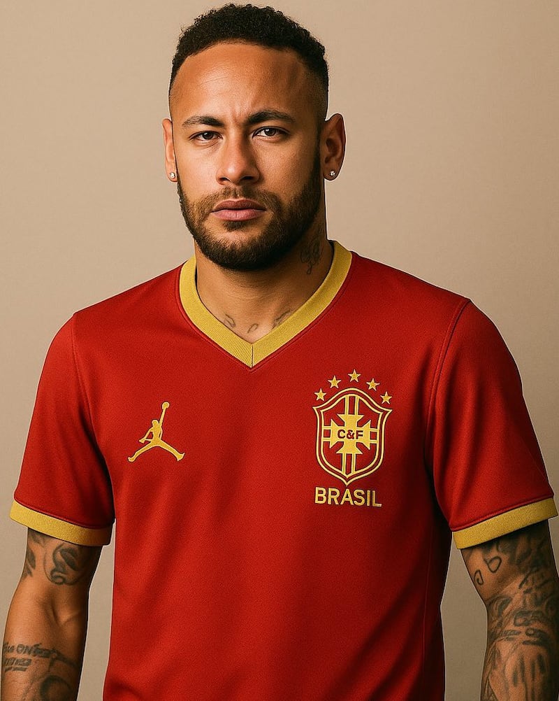 Supuesta camiseta de Brasil para el Mundial 2026.