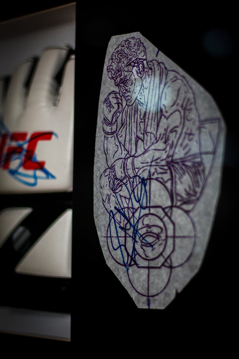 Moisés Coa, conocido como el Niño Moi de la tinta