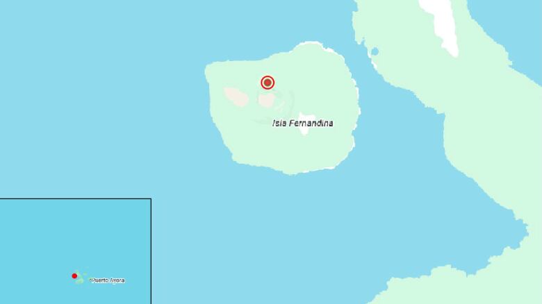 Sismo de magnitud 3,9 se registró frente a las costas de Galápagos la noche del 17 de noviembre