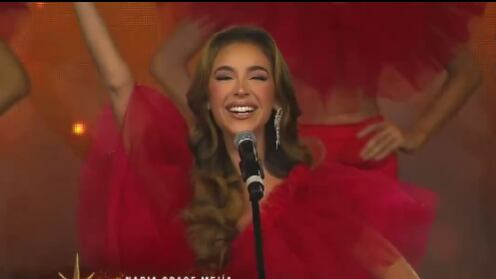 Nadia Mejía en Miss Universo Ecuador