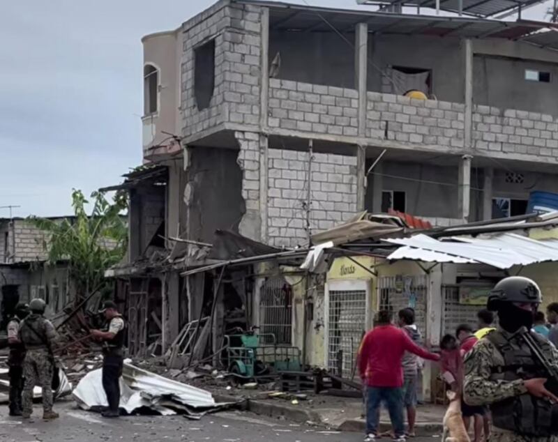 Explosiones en Machala