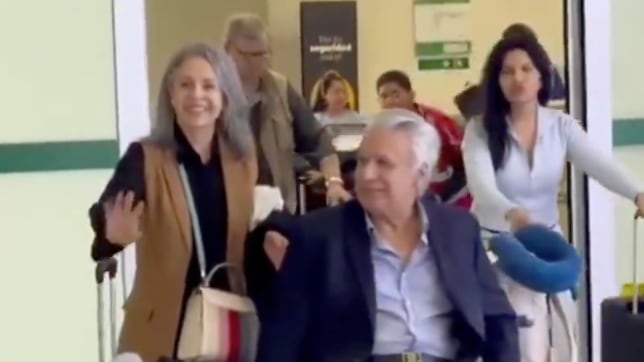 Lenín Moreno está en Ecuador.
