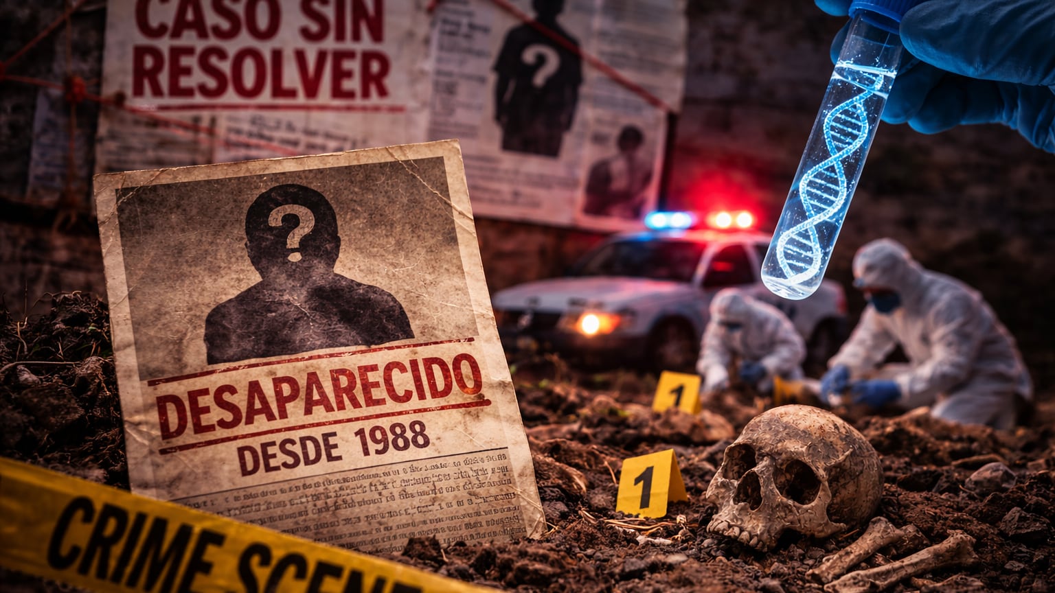 Desapareció en 1988 tras una discusión, lo buscaron 37 años después y la ciencia reveló qué pasó