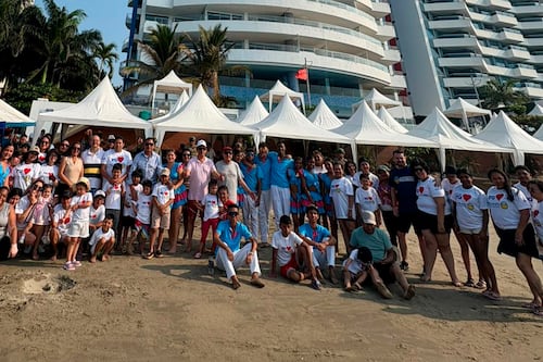 Pacientes con cáncer vivieron jornadas de descanso y esperanza durante la octava edición de la “Navidad playera” en Tonsupa