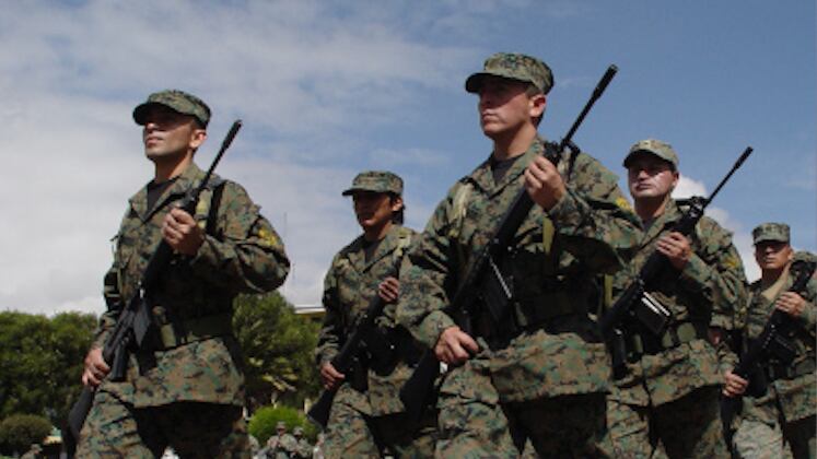 Acuartelamiento militar para jóvenes