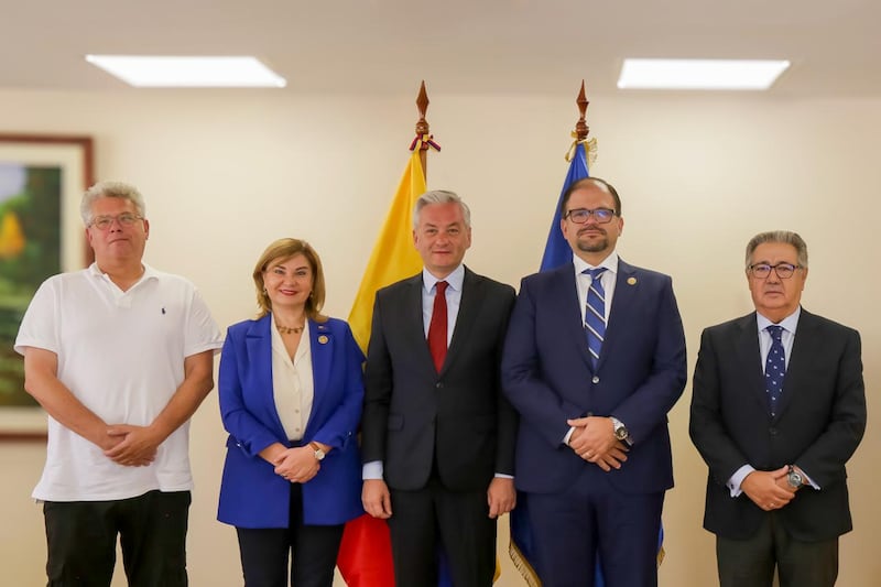 Delegación de la Unión Europea y Ecuador fortalecen cooperación en seguridad.