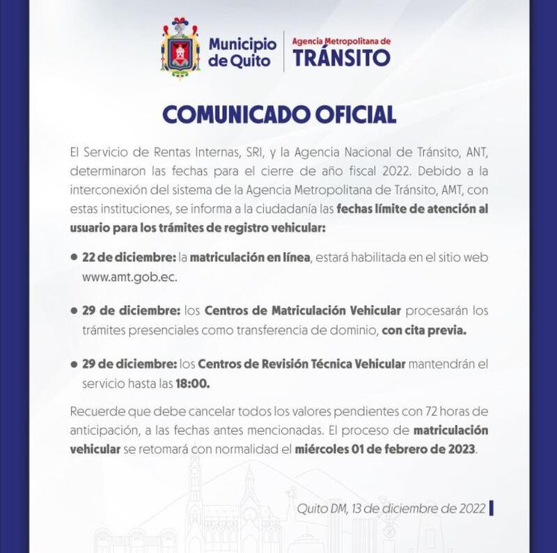 Agencia Nacional de Tránsito