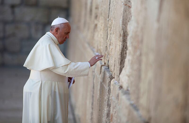 Papa Francisco en Jerusalén