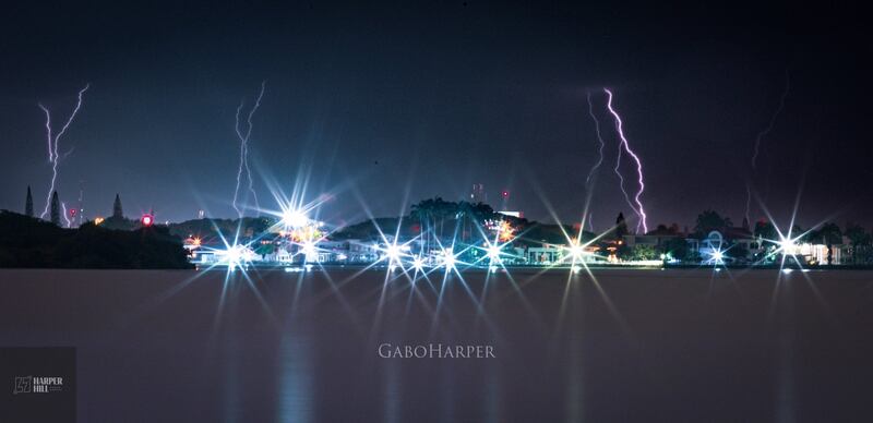 Tormenta eléctrica en Guayaquil
