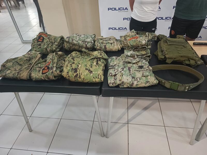 Policía golpea a estructura delictiva en Durán. Imagen: Policía Nacional