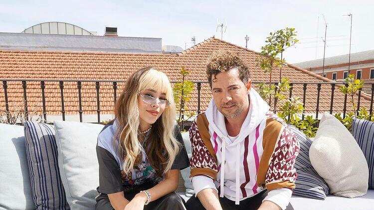 Danna Paola y Davi Bisbal