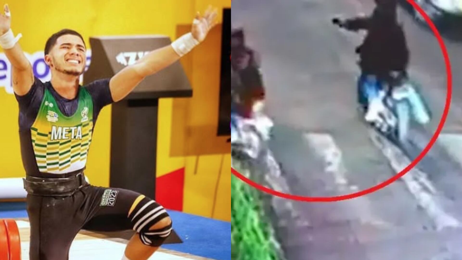 Video clave sobre el asesinato de Juan Esteban Peña, joven promesa del deporte colombiano (Fotos: redes sociales)