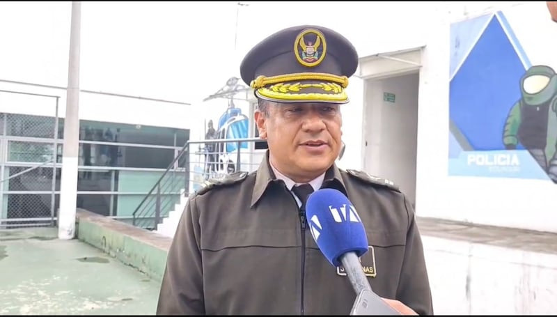 coronel Juan Pablo Salinas, jefe subrogante del distrito Calderón