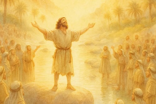 Novena de Navidad Día 1: Juan Bautista , el precursor de la paz (Lc. 3, 1-6)