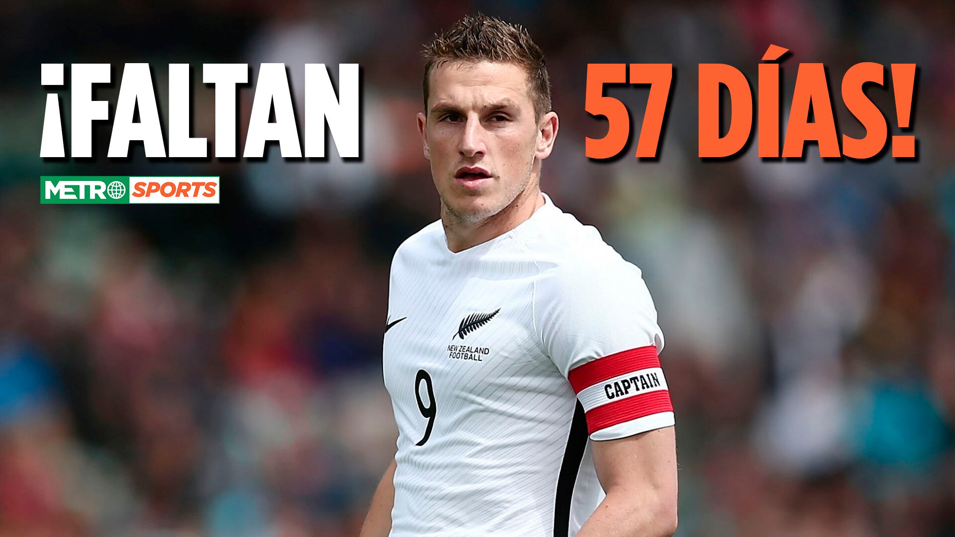 ¡FALTAN 57 DÍAS! Chris Wood, el gigante de Nueva Zelanda que sueña con hacer historia en el Mundial 2026