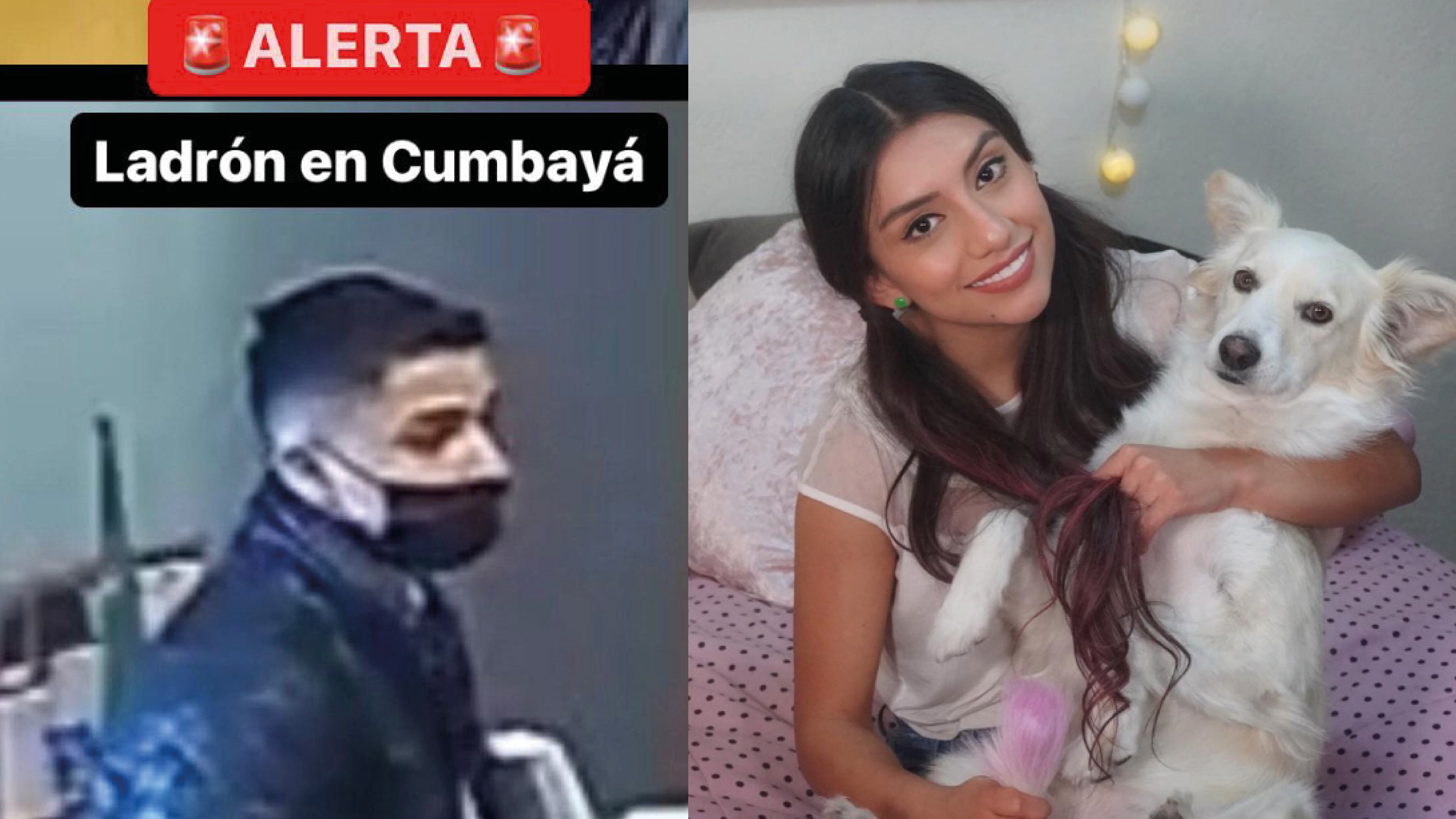 Actriz de Enchufe TV revela video de cómo le robaron su celular en Cumbayá