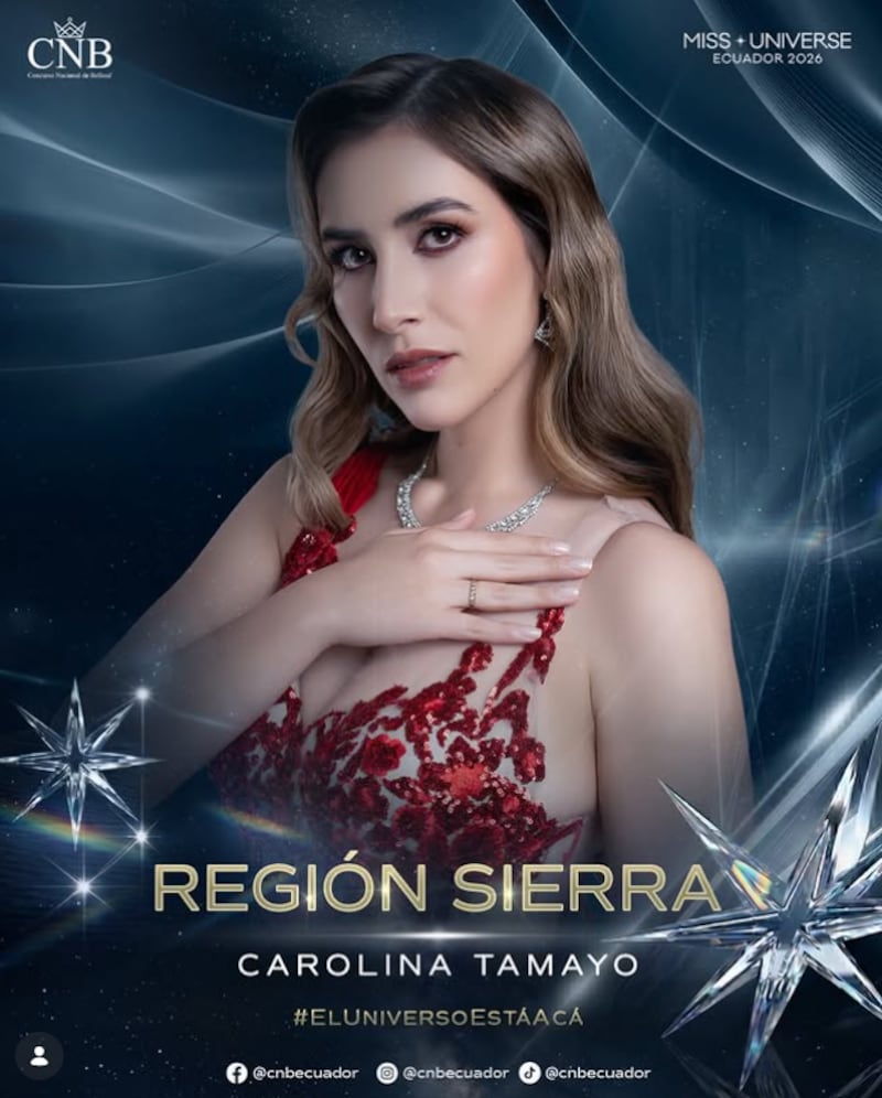 Srta. Región Sierra - Carolina Tamayo