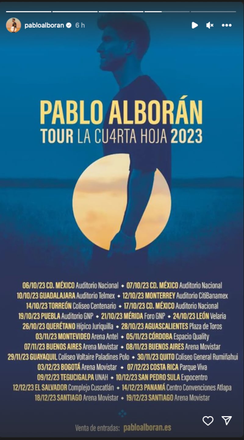 Pablo Alborán en Ecuador