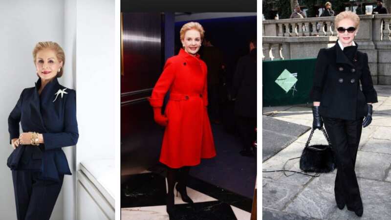 Veja como criar looks elegantes no inverno, segundo Carolina Herrera.