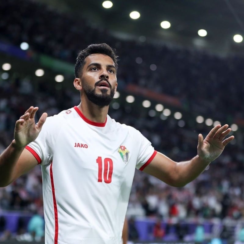 Mousa Al-Tamari con Jordania