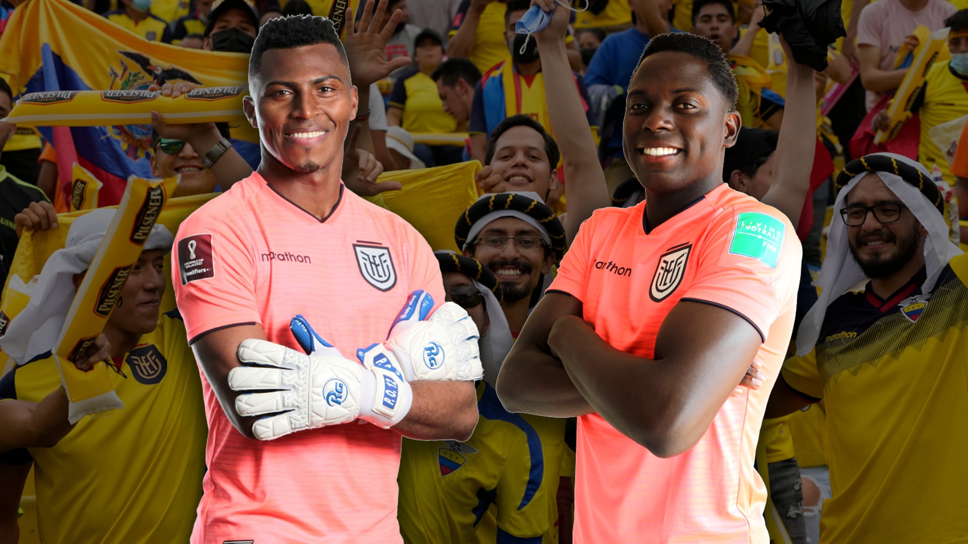 Pedro Ortiz y Moisés Ramírez con La Tri