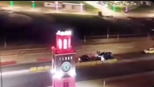 Dron que hacía tomas a un reloj captó un sicariato en Manta