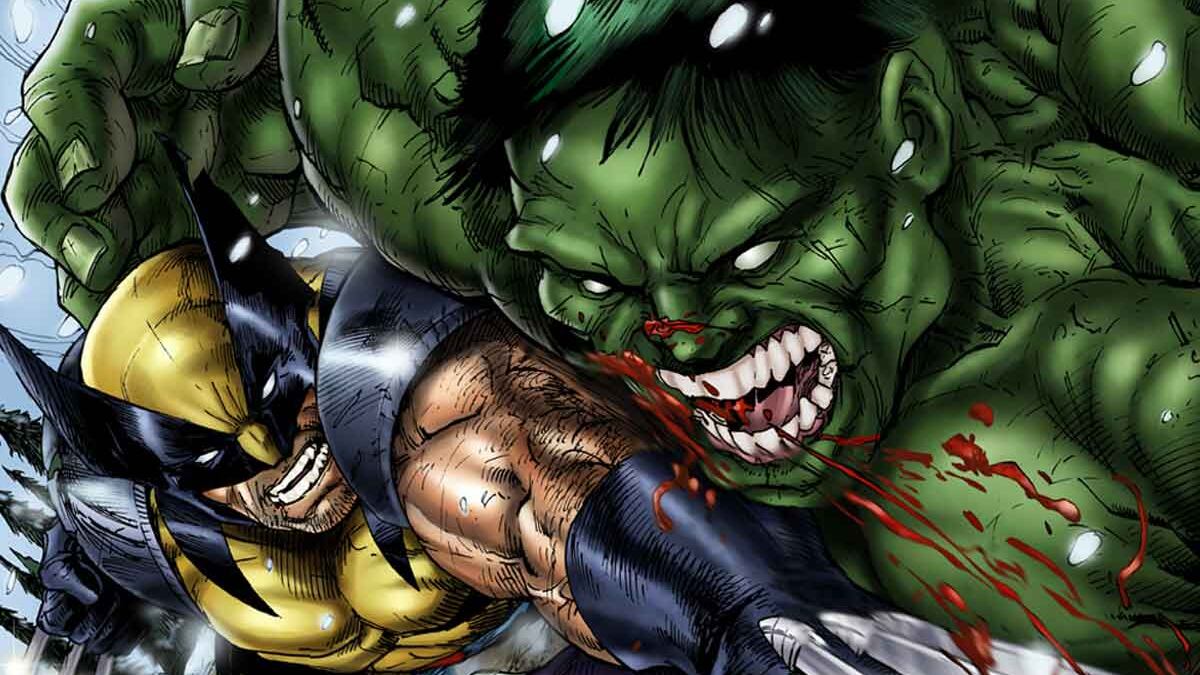 Wolverine y Hulk