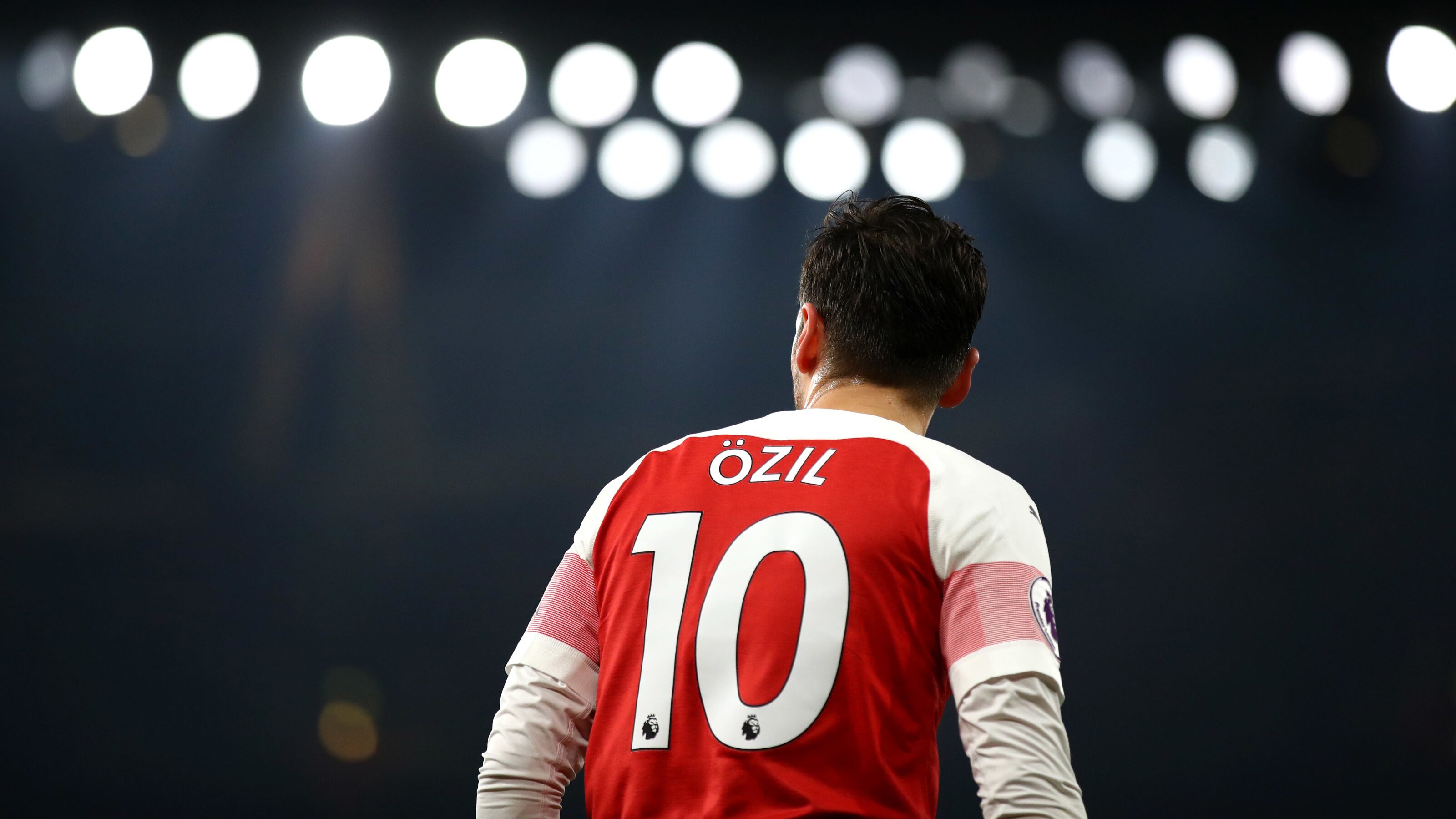 Mesut Ozil con el Arsenal