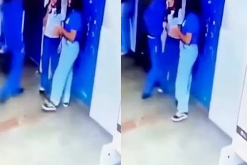 Video muestra ataque de estudiante a compañera tras denunciar bullying