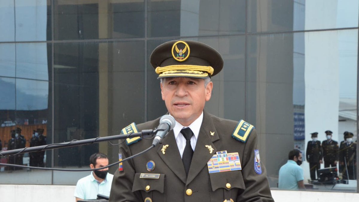 Julio César Miño del Hierro, excoronel de la Policía Nacional