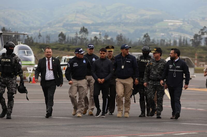 Germán Cáceres ya está detenido en La Roca