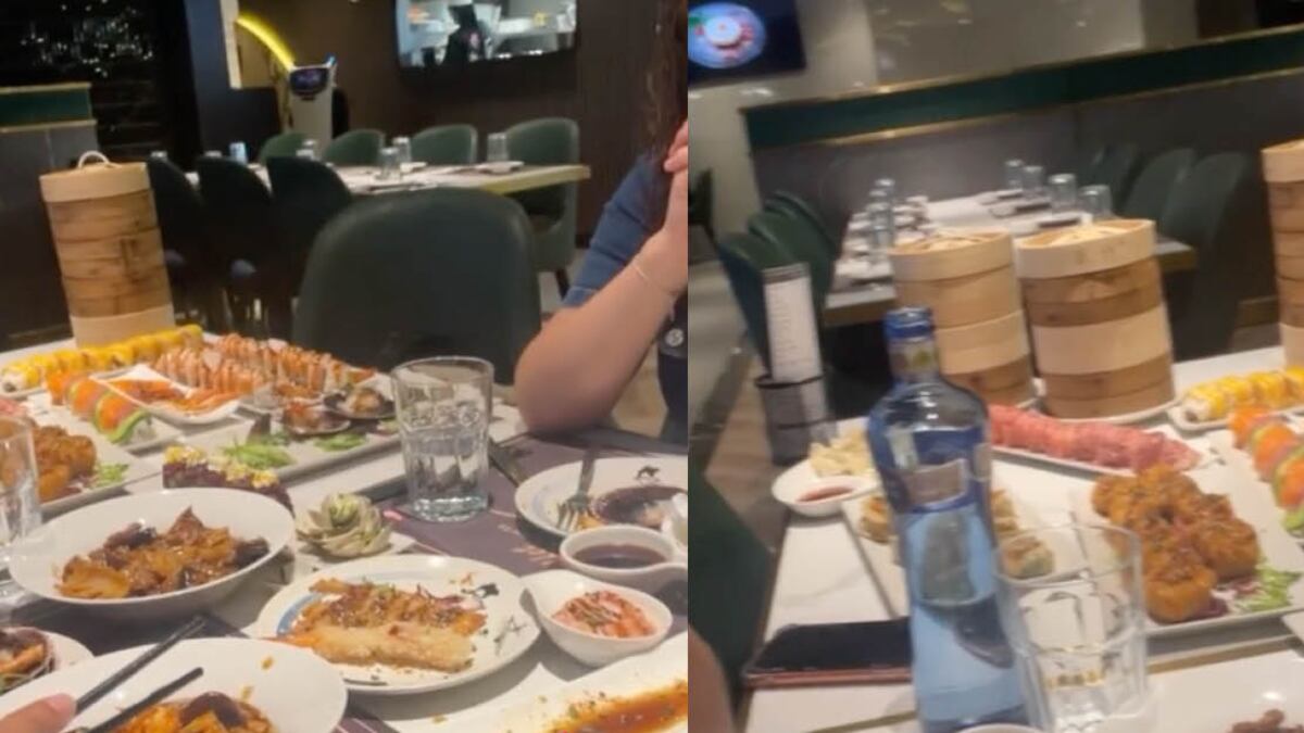 La cuenta les llegó con multa tras servirse toda la comida que pudieron en un tenedor libre
