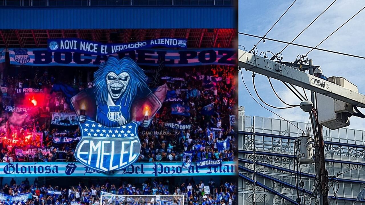 Le cortan la luz a Emelec