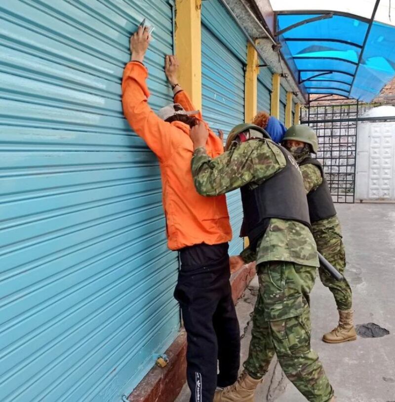 Operativo en San Roque
