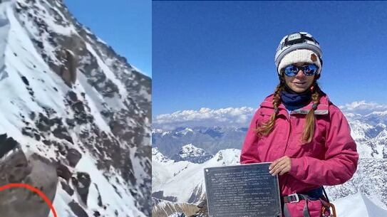 Alpinista rusa Natalia Nagovitsyna