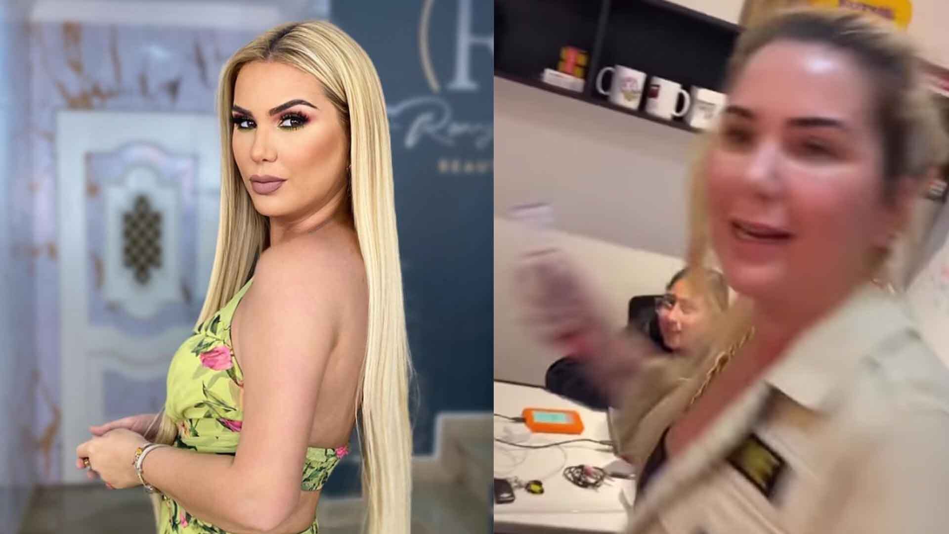 Carolina Jaume hizo una parodia del video de Carlos Vera.