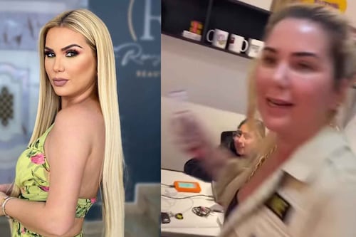 ¡Casi lo empata! Carolina Jaume hizo una parodia de los insultos de Carlos Vera