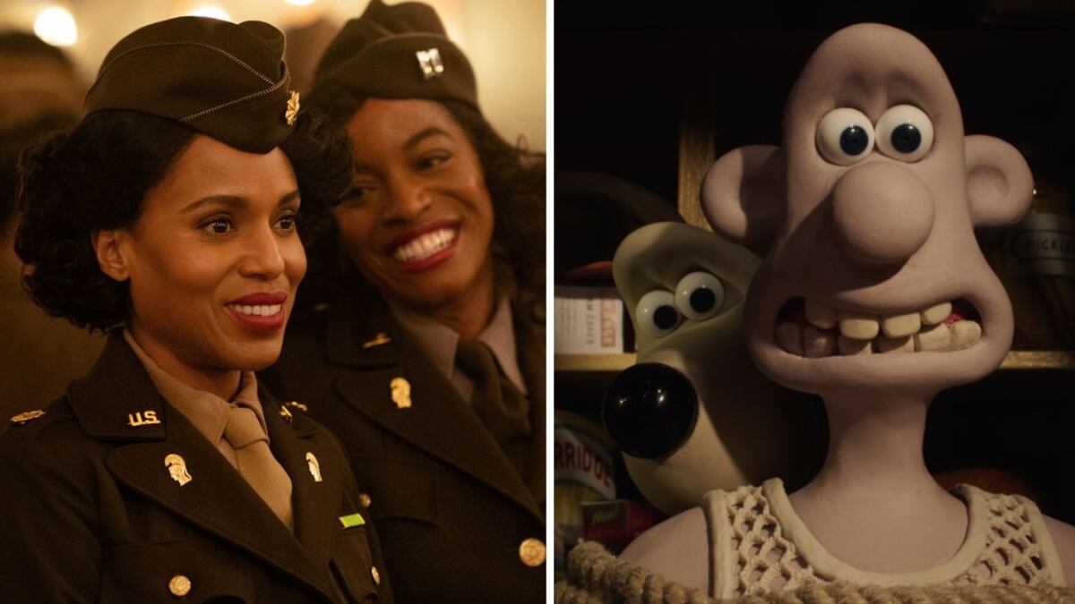 Escenas de Seis Triple Ocho y Wallace y Gromit: La venganza se sirve con plumas