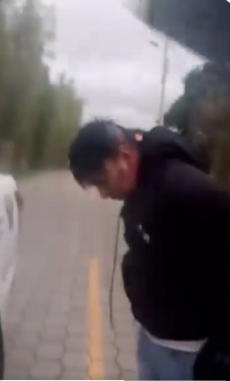 Un presunto ladrón fue retenido por ciudadanos antes de la llegada de la Policía Nacional