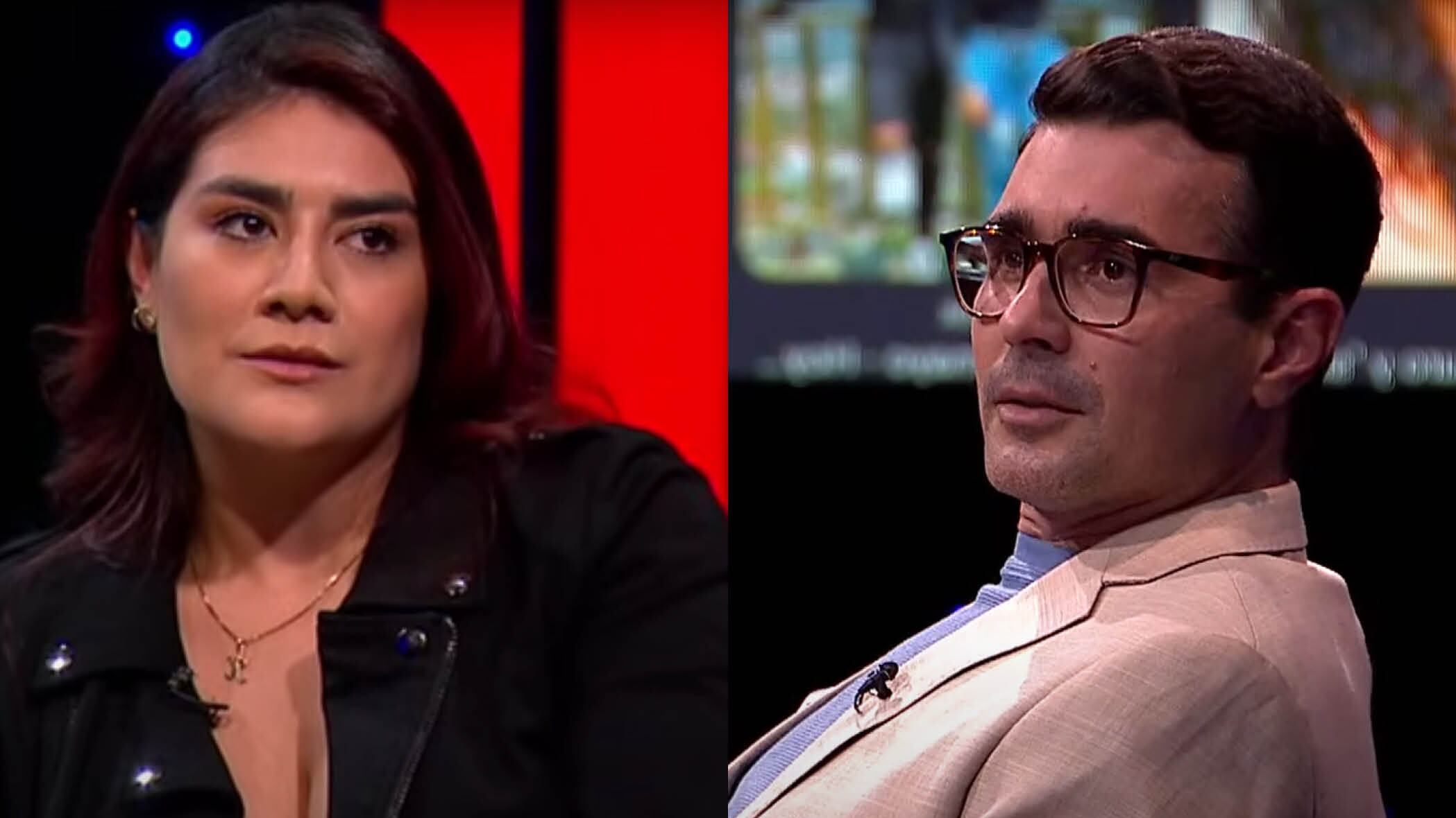 Kerly Morán abandona set de televisión en entrevista con Andrés Guschmer