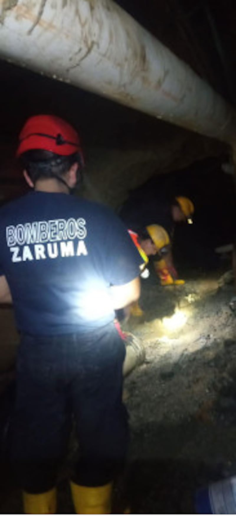 Mineros atrapados en Zaruma
