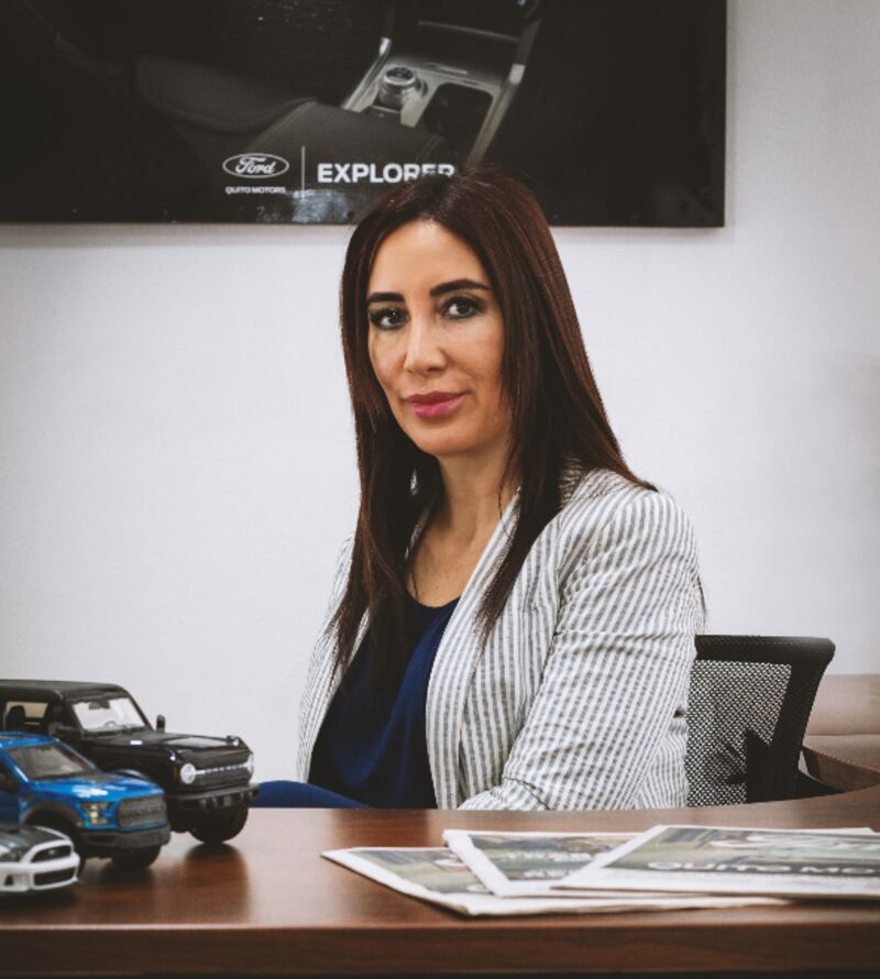 Melany Aguirre, Gerente de Marketing de Ford Quito Motors