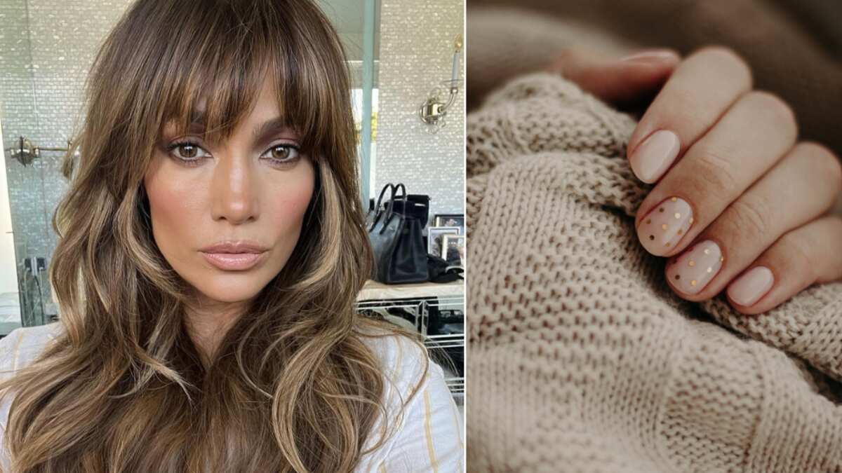 La manicura ‘naked disco’ promete ser tu favorita la próxima temporada, así la usó JLo.