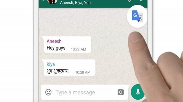 WhatsApp traducción chats